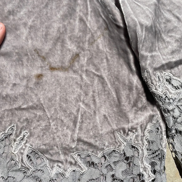 Sundance - Silk Lace Velvet Top - Picture 3 of 5